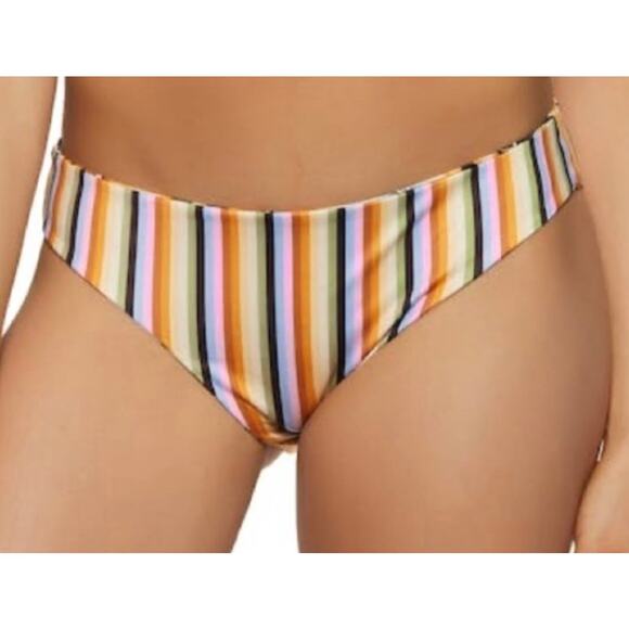 Billabong postcards From Paradise Lowrider Swim Bikini Bottom S NWT - Picture 2 of 3